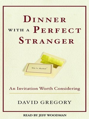 cover image of Dinner With a Perfect Stranger and Day With a Perfect Stranger